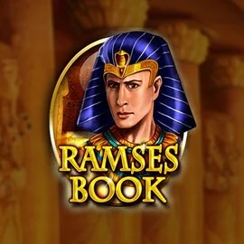 Ramses Book Deluxe slot logo by Gamomat at Wazamba Casino