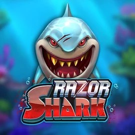 Razor Shark logo by Push Gaming at Wazamba CasinoRazor Shark